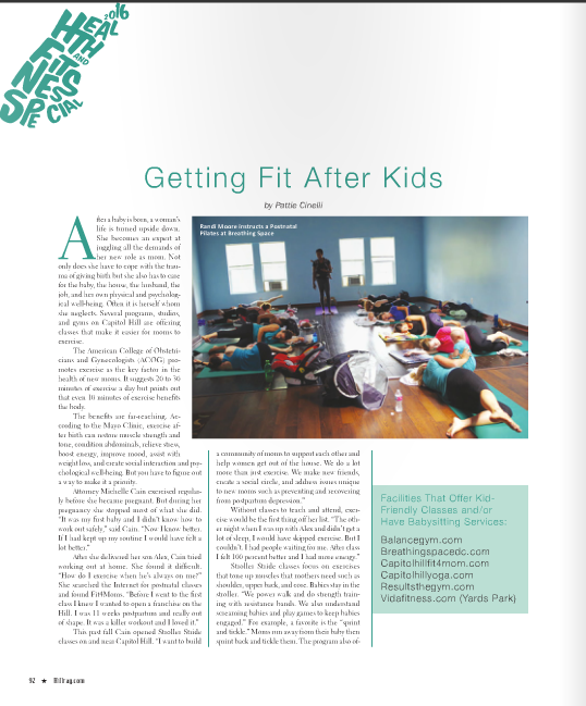 Article: Getting Fit After Birth